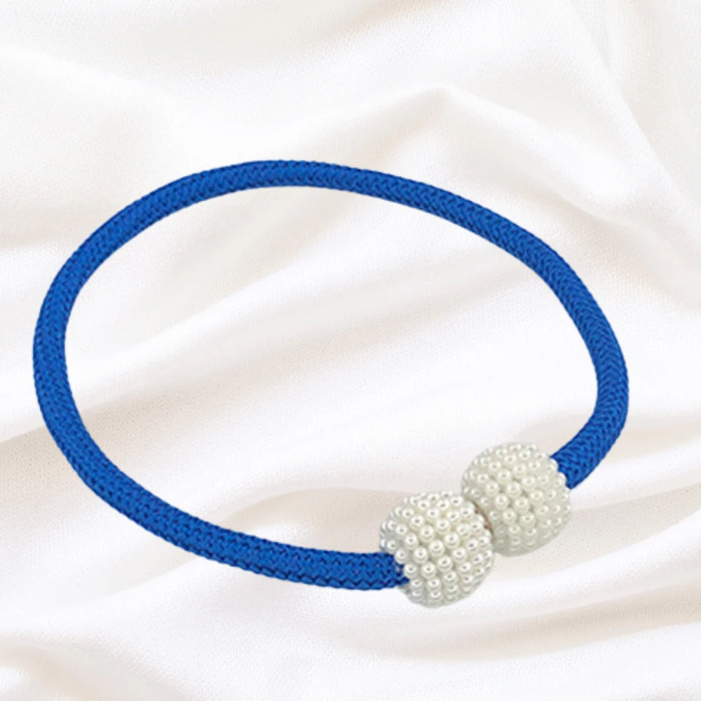 Magnetic Pearl Curtain Tie Back | 2pcs Set - Image 13