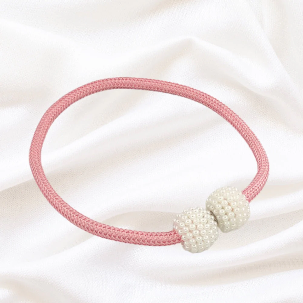Magnetic Pearl Curtain Tie Back | 2pcs Set - Image 14