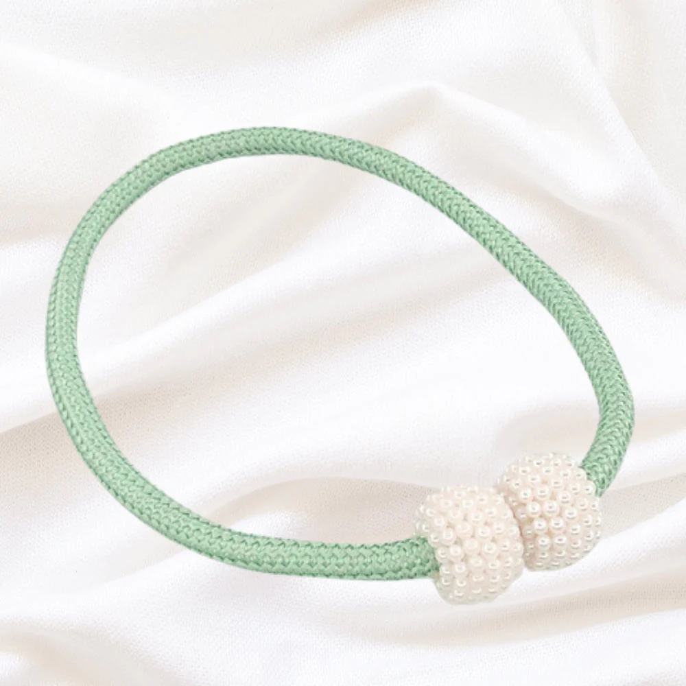 Magnetic Pearl Curtain Tie Back | 2pcs Set - Image 7