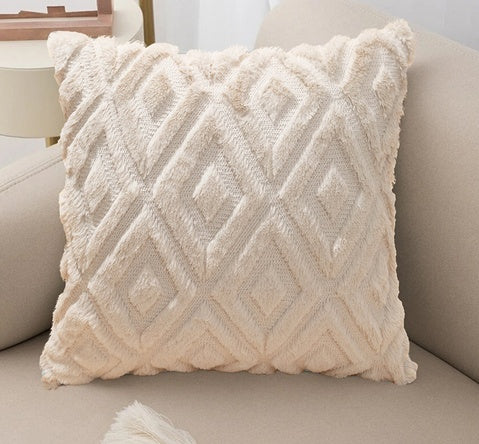 3D Diamond Pattern Cushion Cover - Image 7