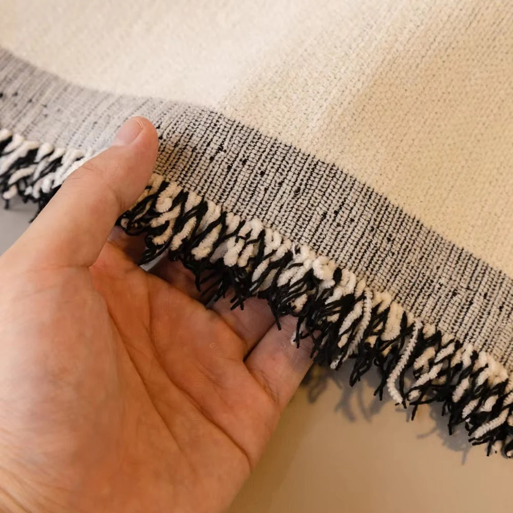 Abstract Brushstroke Chenille Sofa Cover - Image 2
