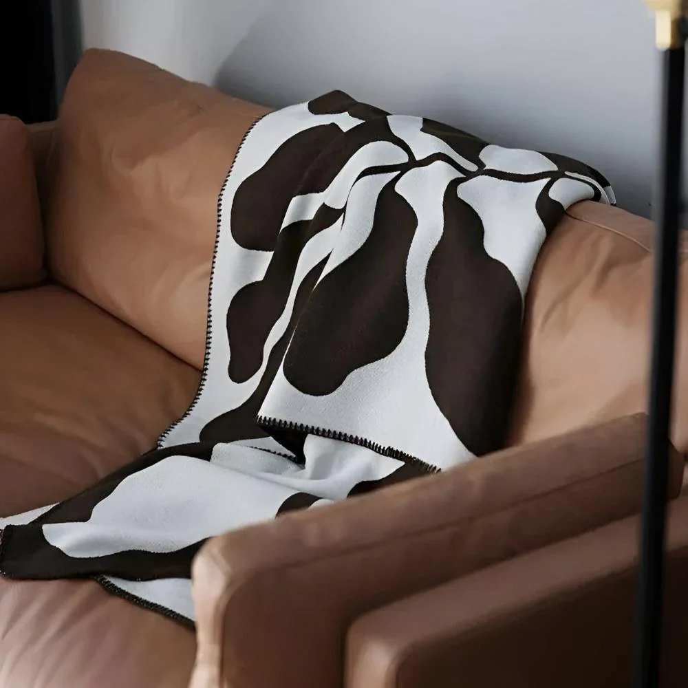 Abstract Pattern Acrylic Blanket - Image 3