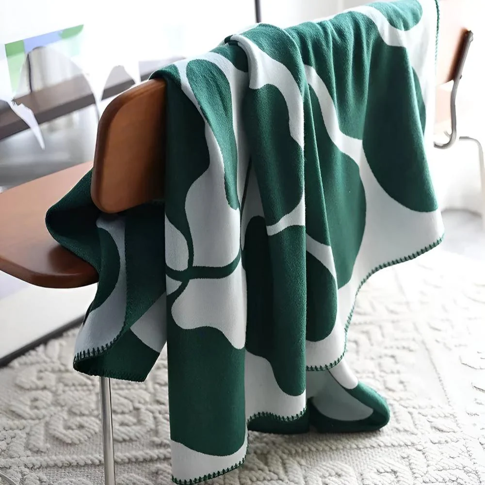 Abstract Pattern Acrylic Blanket - Image 7