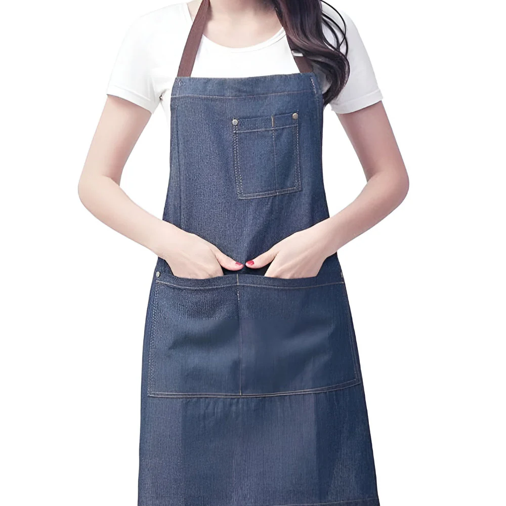 Adjustable Denim Apron - Image 5