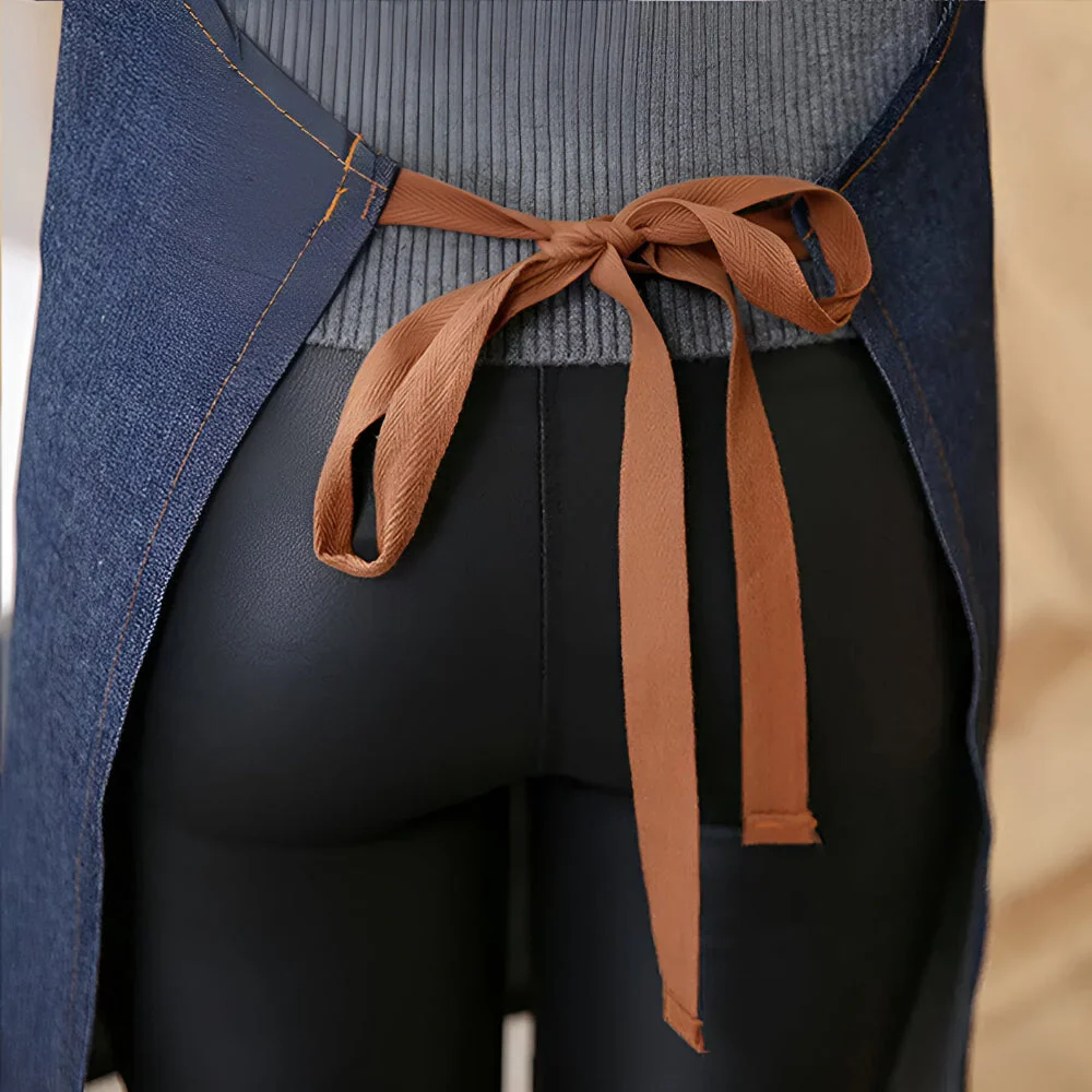 Adjustable Denim Apron - Image 6