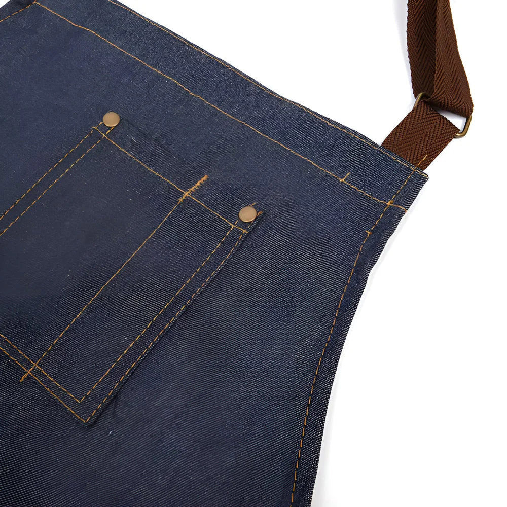 Adjustable Denim Apron - Image 7