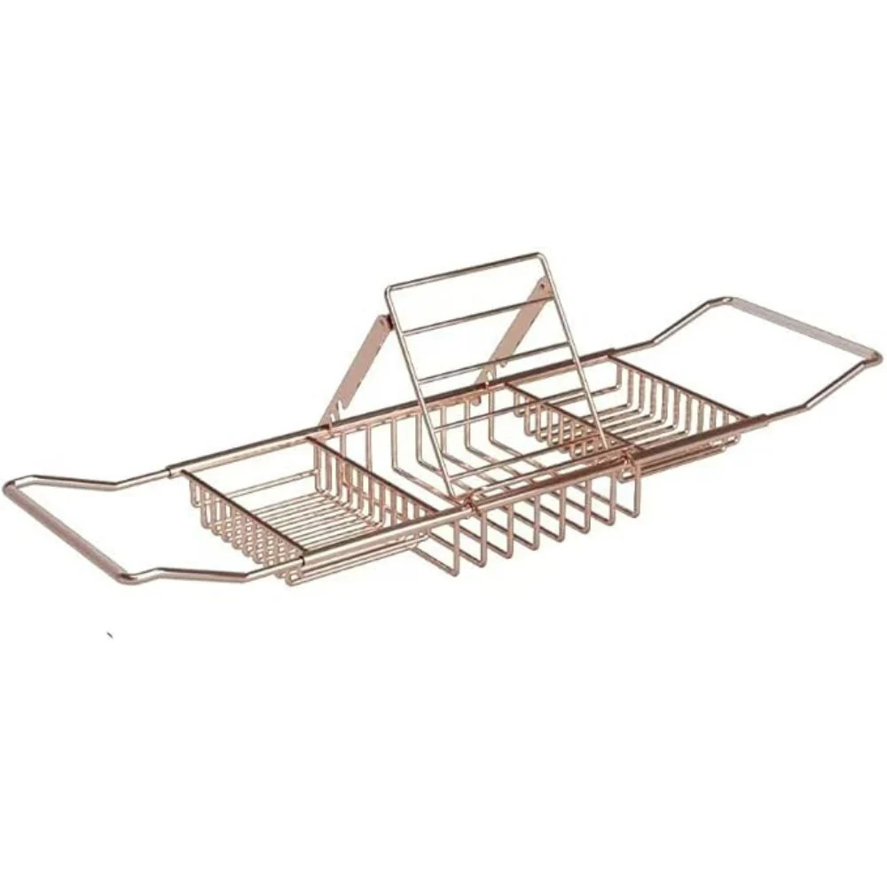 Adjustable Stainless Steel Bathtub Caddy Tray - Image 7