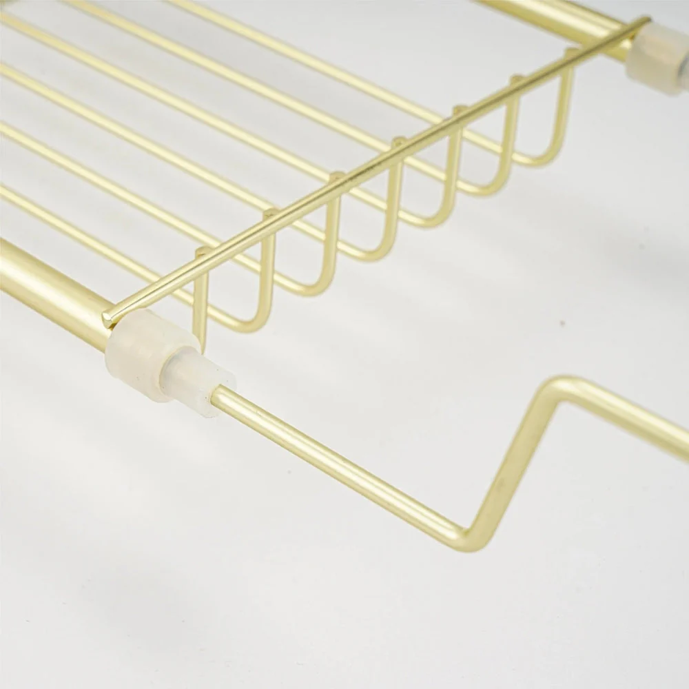 Adjustable Stainless Steel Bathtub Caddy Tray - Image 9