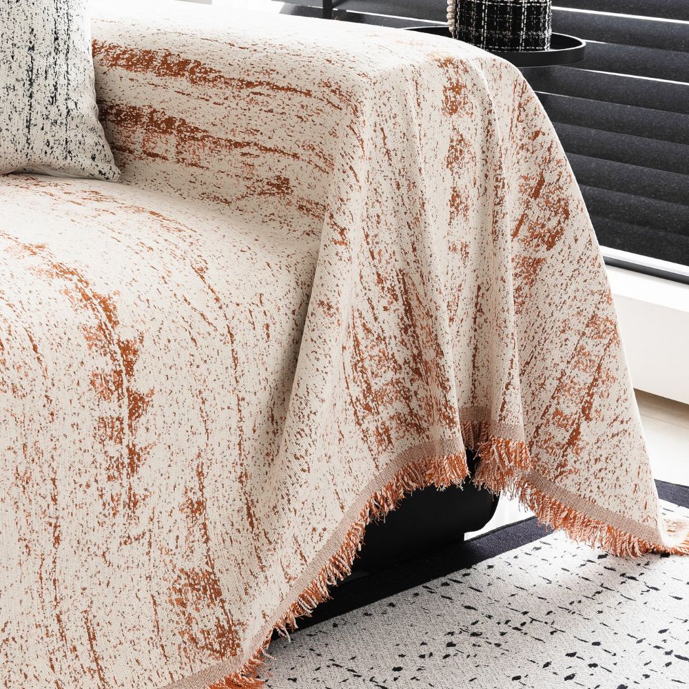 Almond Crest Sofa Cover - Image 6
