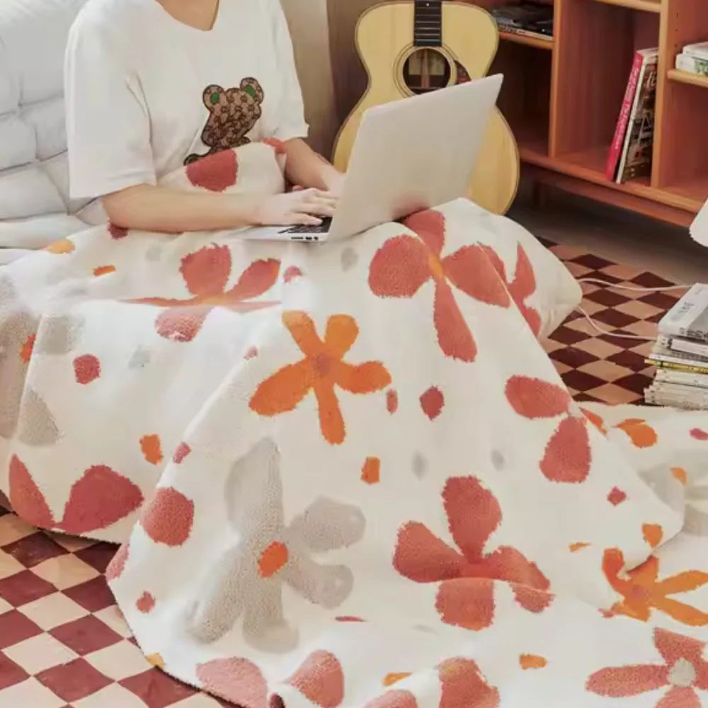 Alvian Floral Soft Knit Throw Blanket - Image 5