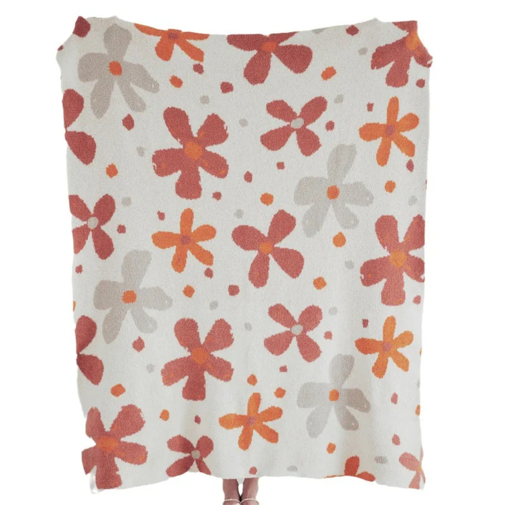 Alvian Floral Soft Knit Throw Blanket - Image 8