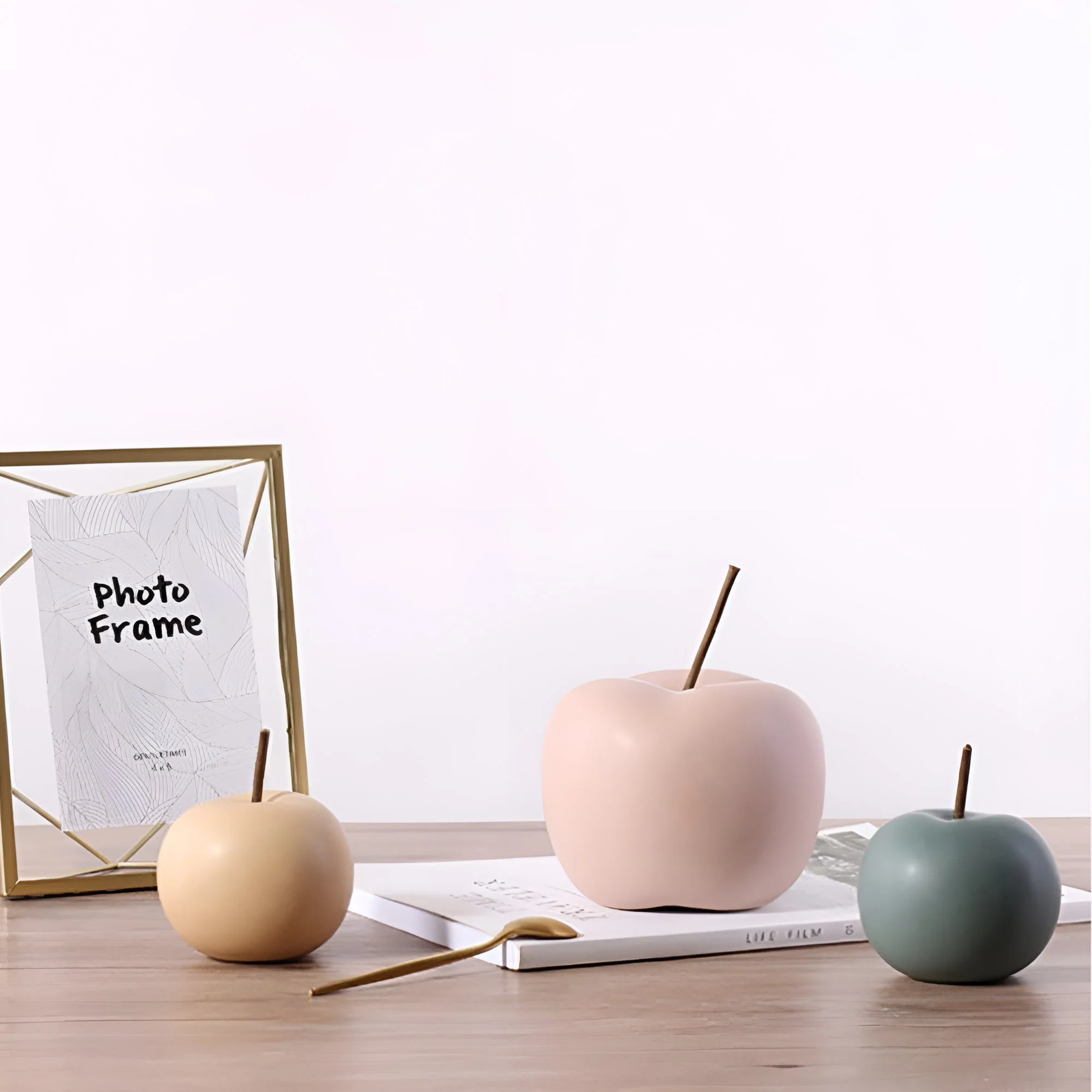 Apple Ceramic Ornaments - Image 2
