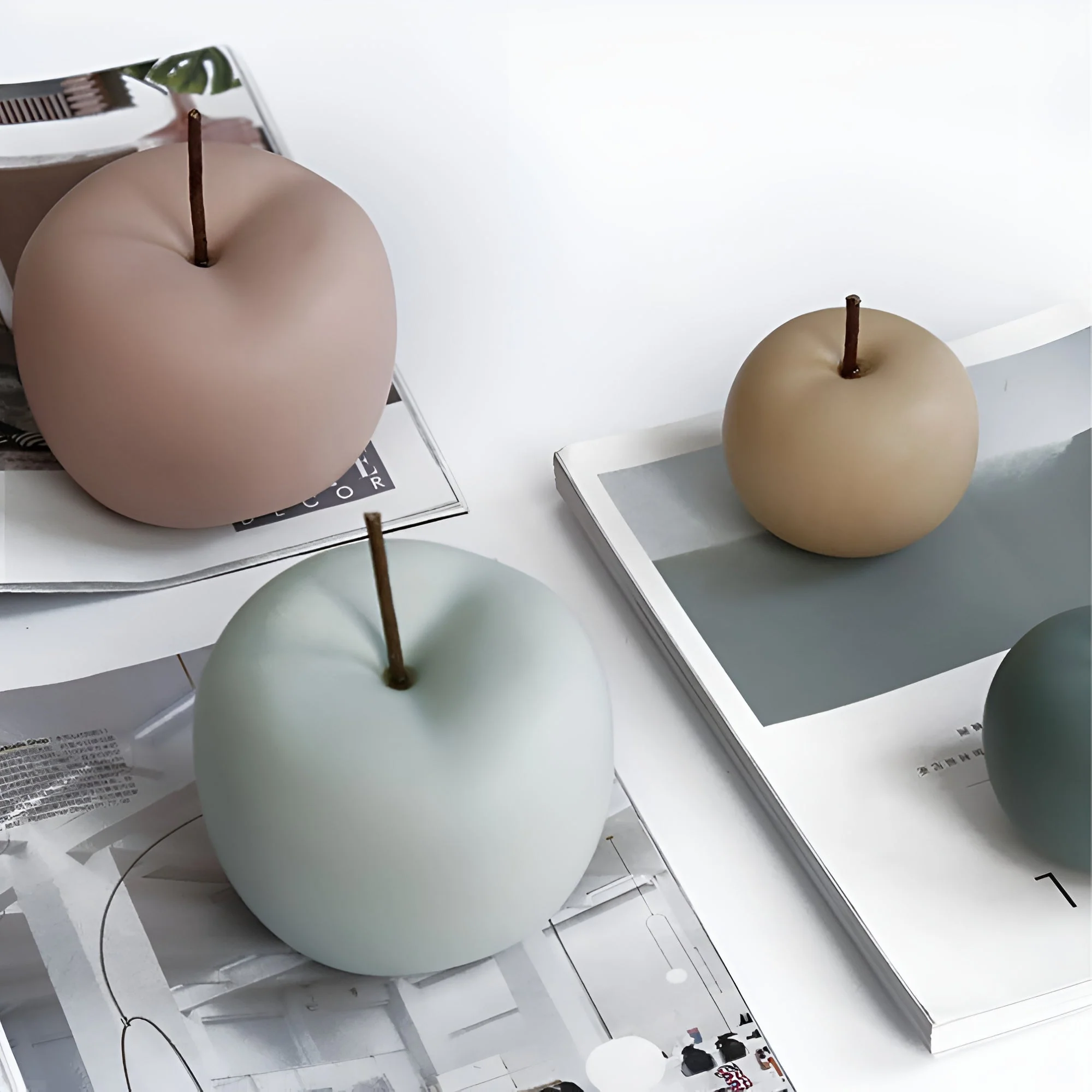 Apple Ceramic Ornaments - Image 3