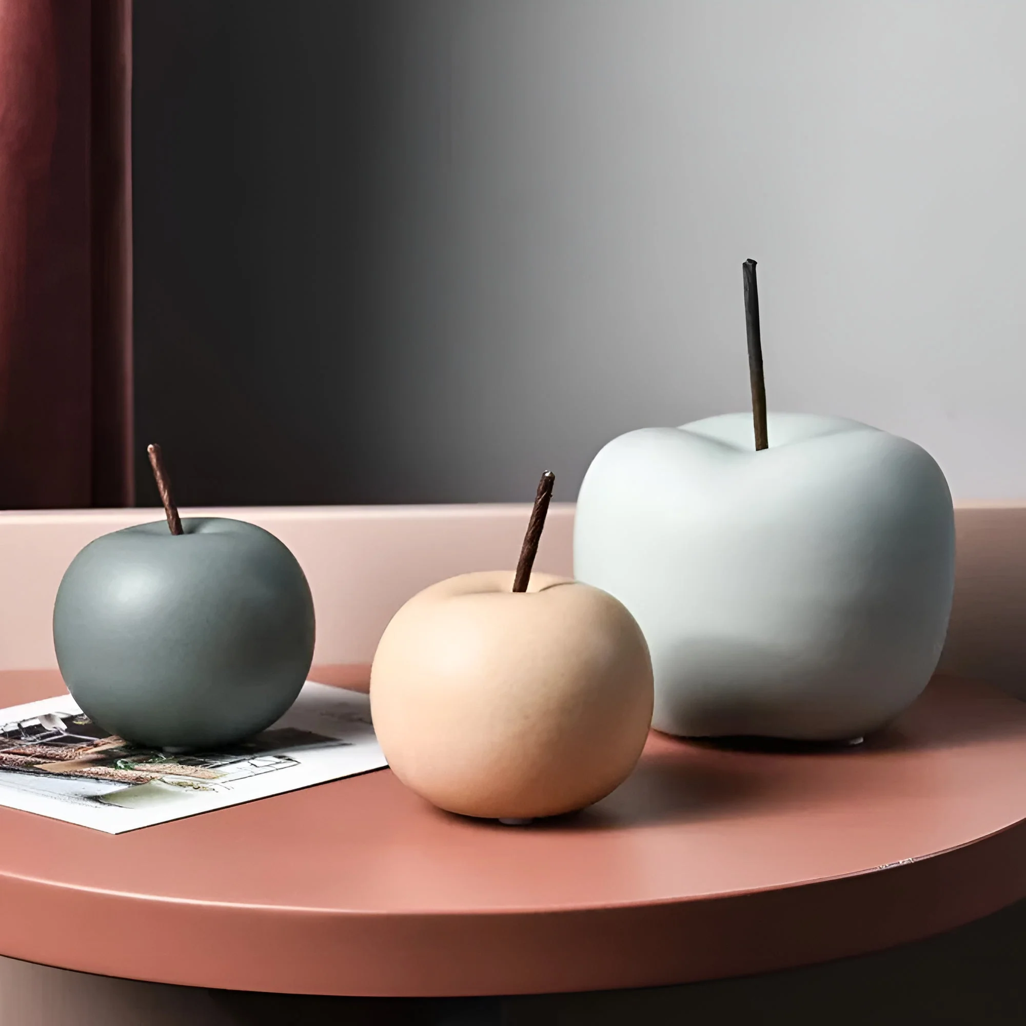 Apple Ceramic Ornaments - Image 5