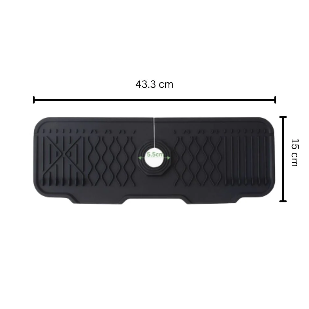 Aqua Slope Rubber Faucet Sink Mat - Image 10