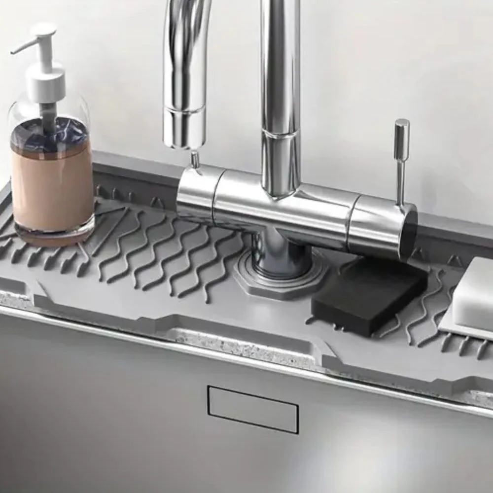 Aqua Slope Rubber Faucet Sink Mat - Image 5
