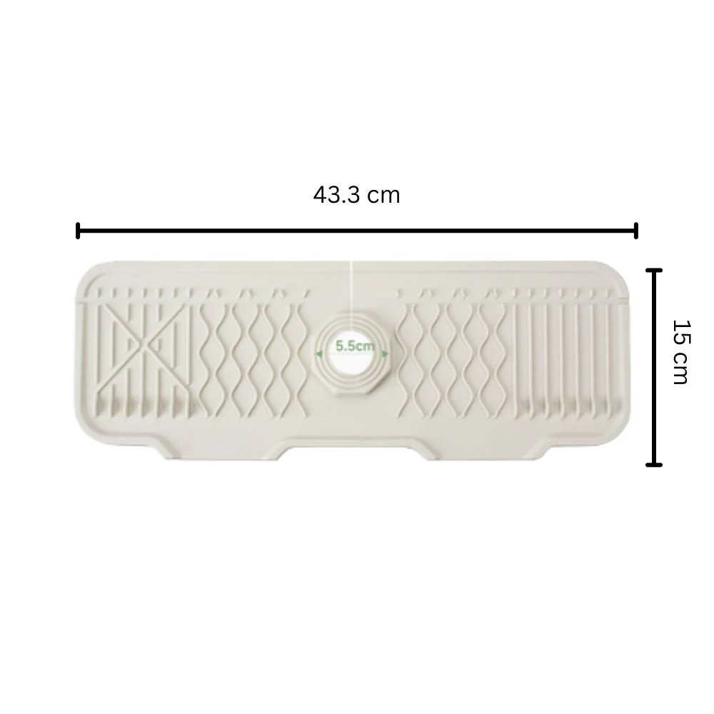 Aqua Slope Rubber Faucet Sink Mat - Image 6