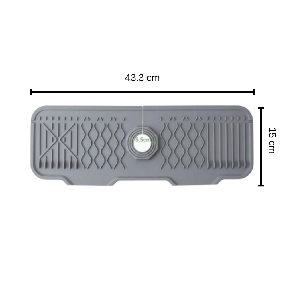 Aqua Slope Rubber Faucet Sink Mat - Image 9