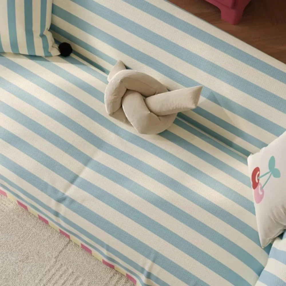 Atelier Pastel Striped Sofa Cover - Image 6