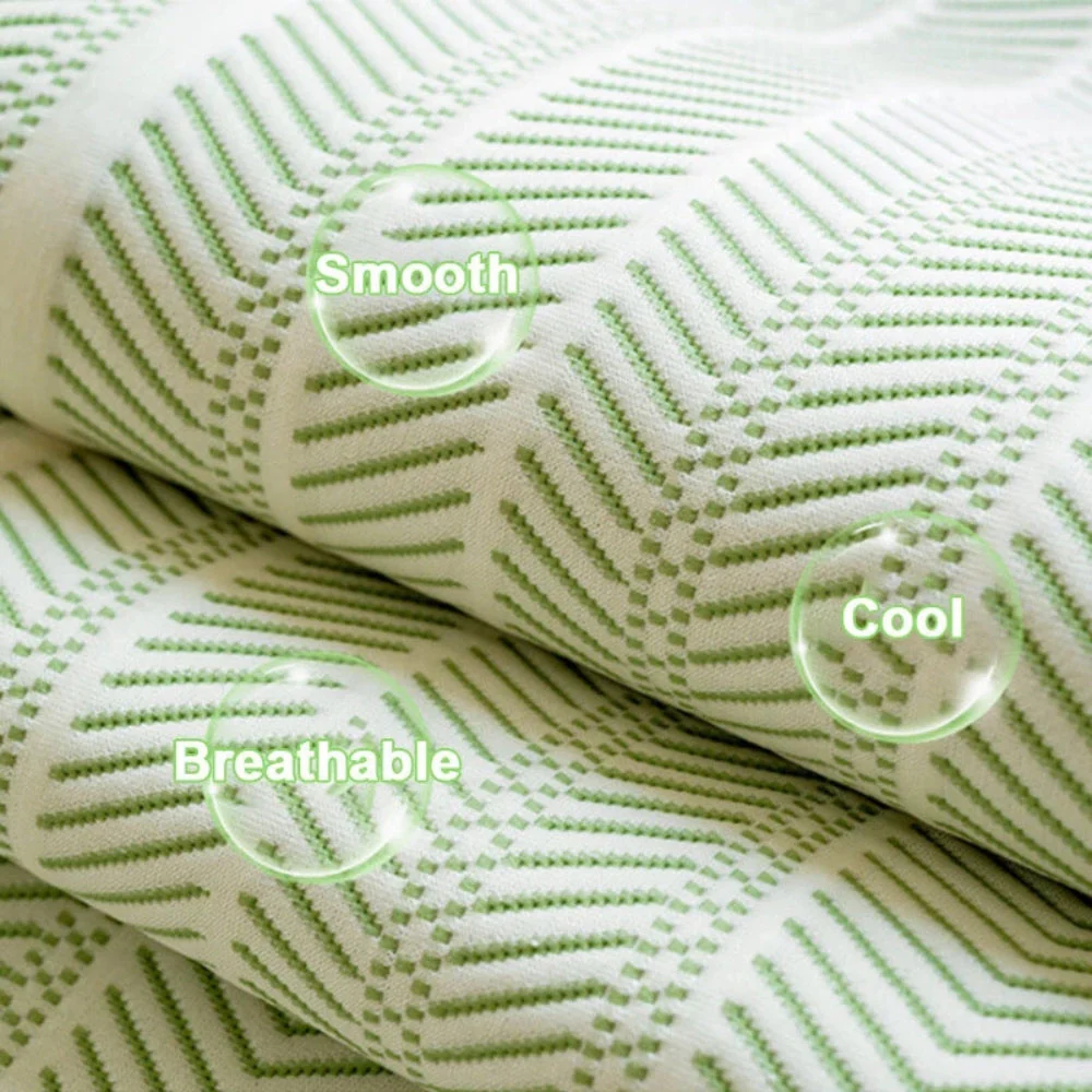 Aurivelle Herringbone Scallop Edge Sofa Cover - Image 9