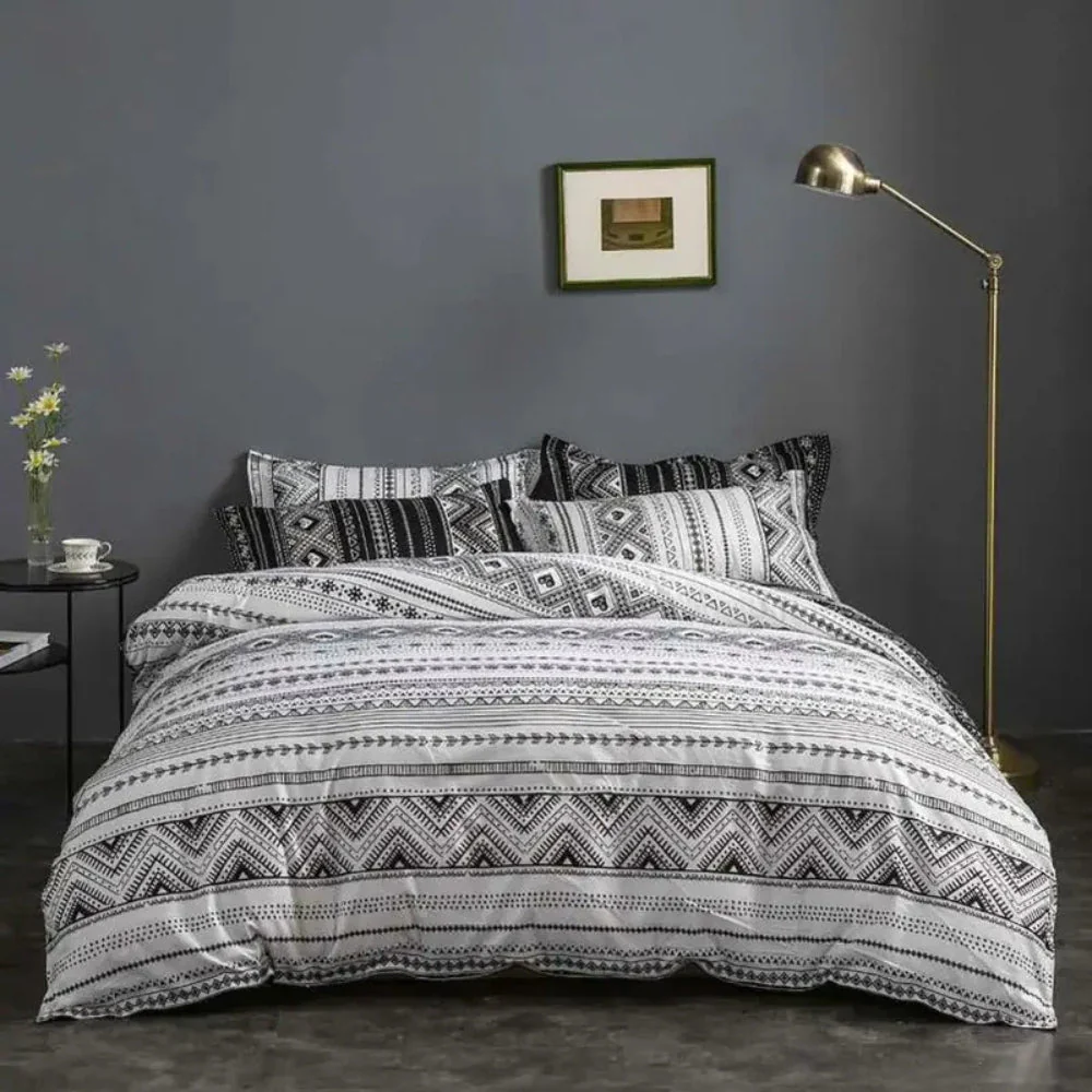 Avenzo Modern Boho Style Bedding Set - Image 5