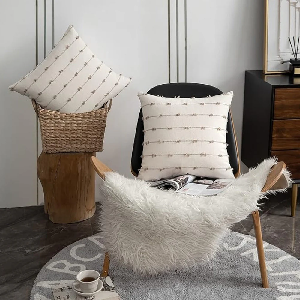 Averra Vertical Stitched Cushion Cover - Image 7