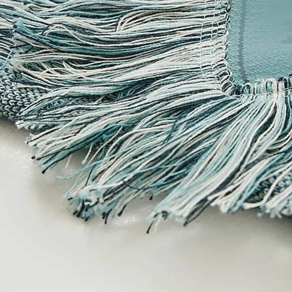 Azura Boho Geometric Knit Blanket - Image 5