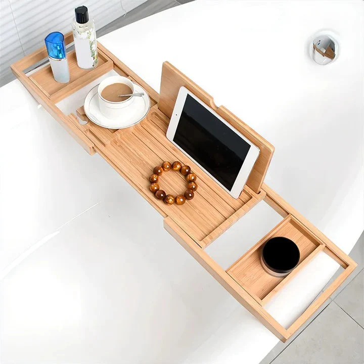 Bamboo Bath Caddy - Image 4