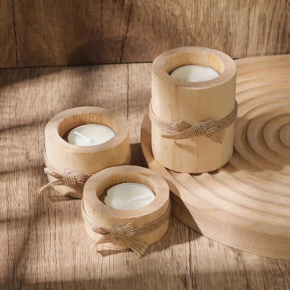 Bamboo Essence Candle Holders | 3 sets - Image 6