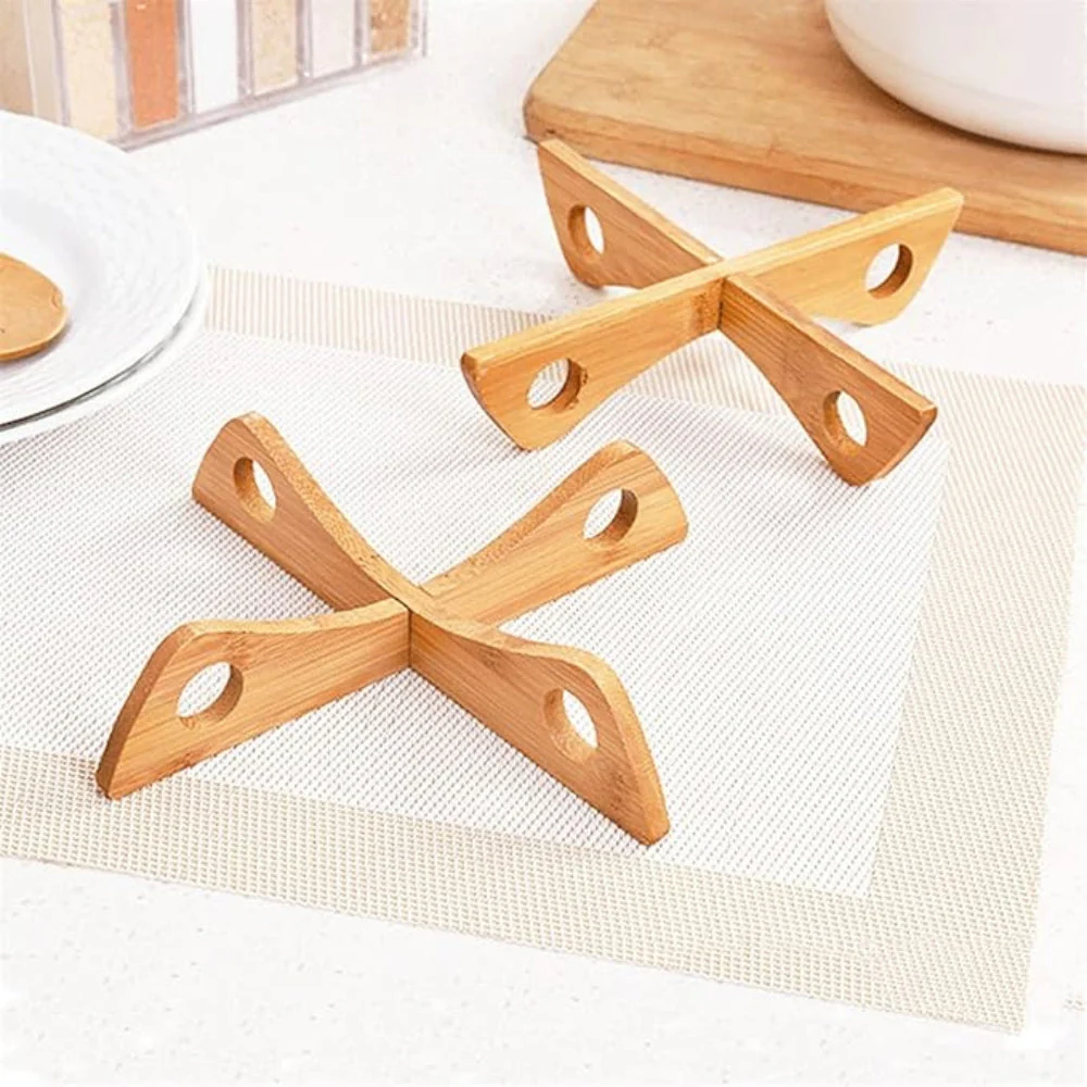 Bamboo Pot Stand & Steam Rack - Image 7