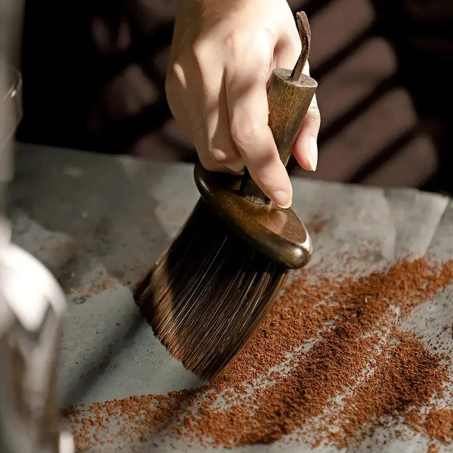 Barista Wooden Cleaning Brush - Image 4