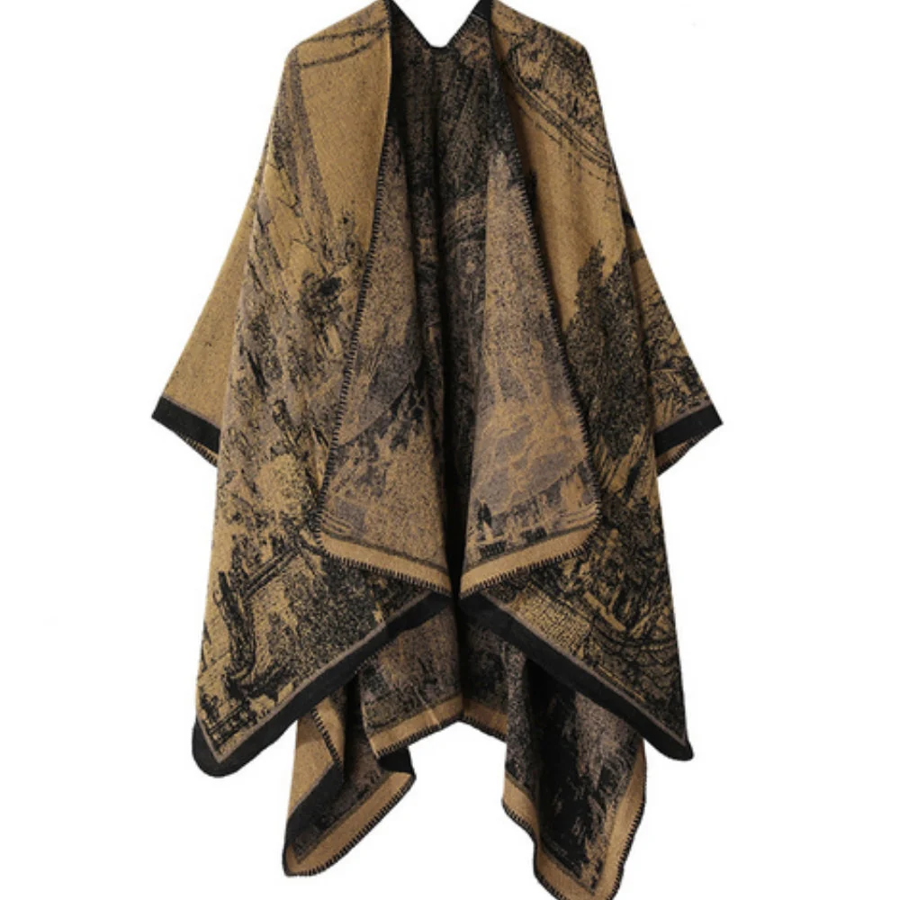 Baroque Boho Unisex Cardigan Shawl - Image 7