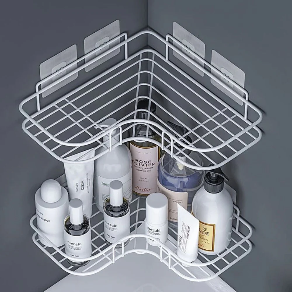 Bathroom Corner Storage Shower Caddy - Image 3