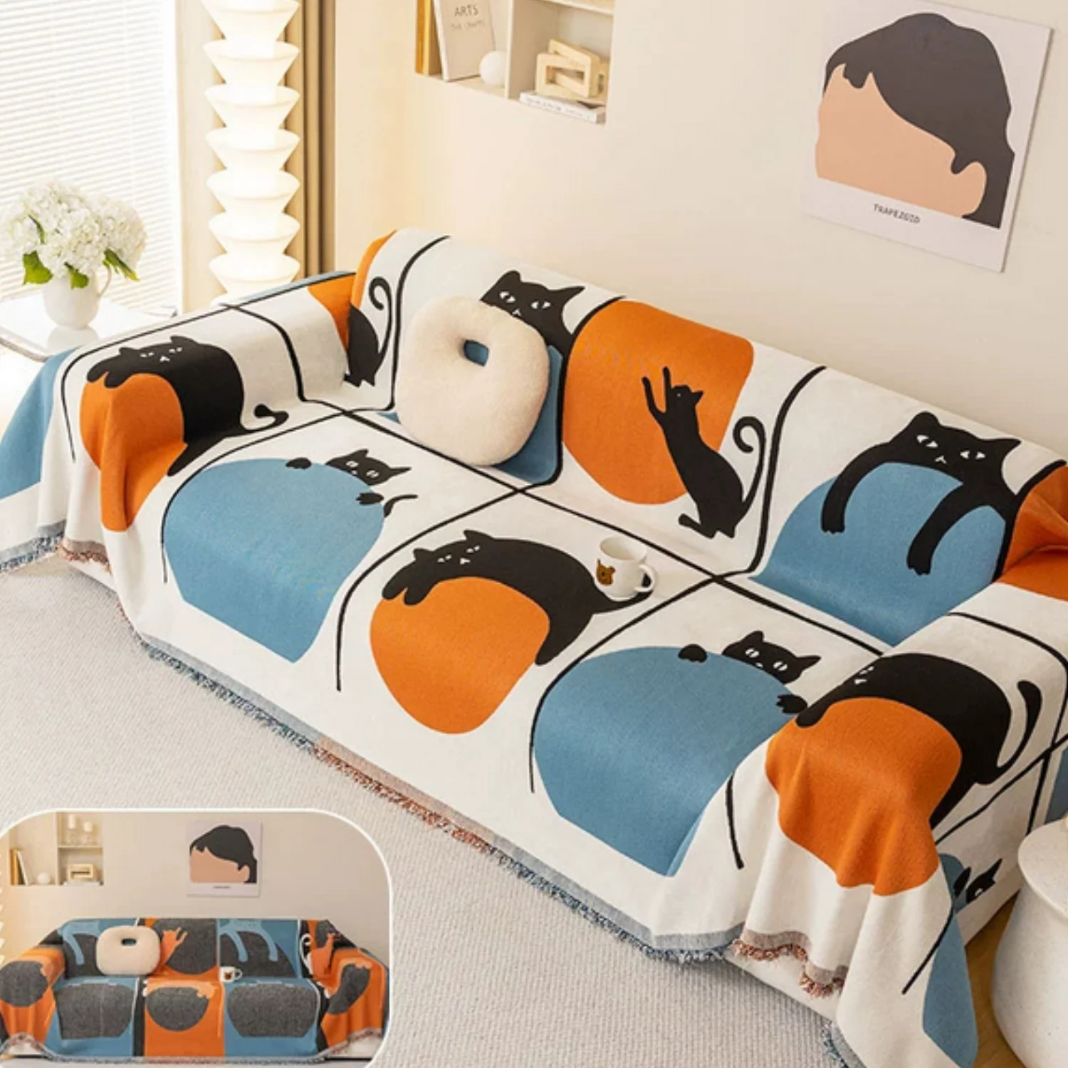 Bellavue Catwalk Woven Sofa Cover