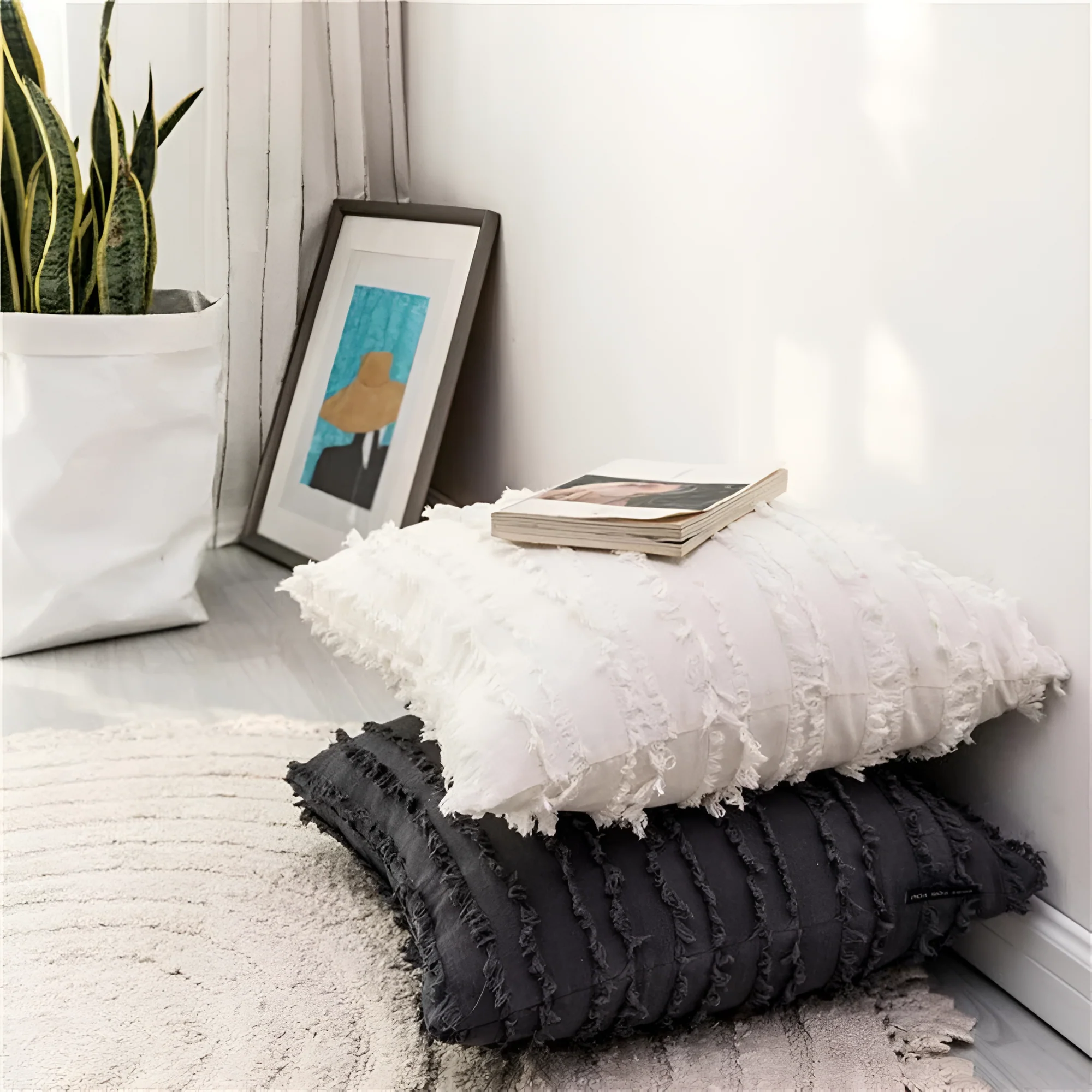 Bohemian Fringe Cushion Cover - Image 10