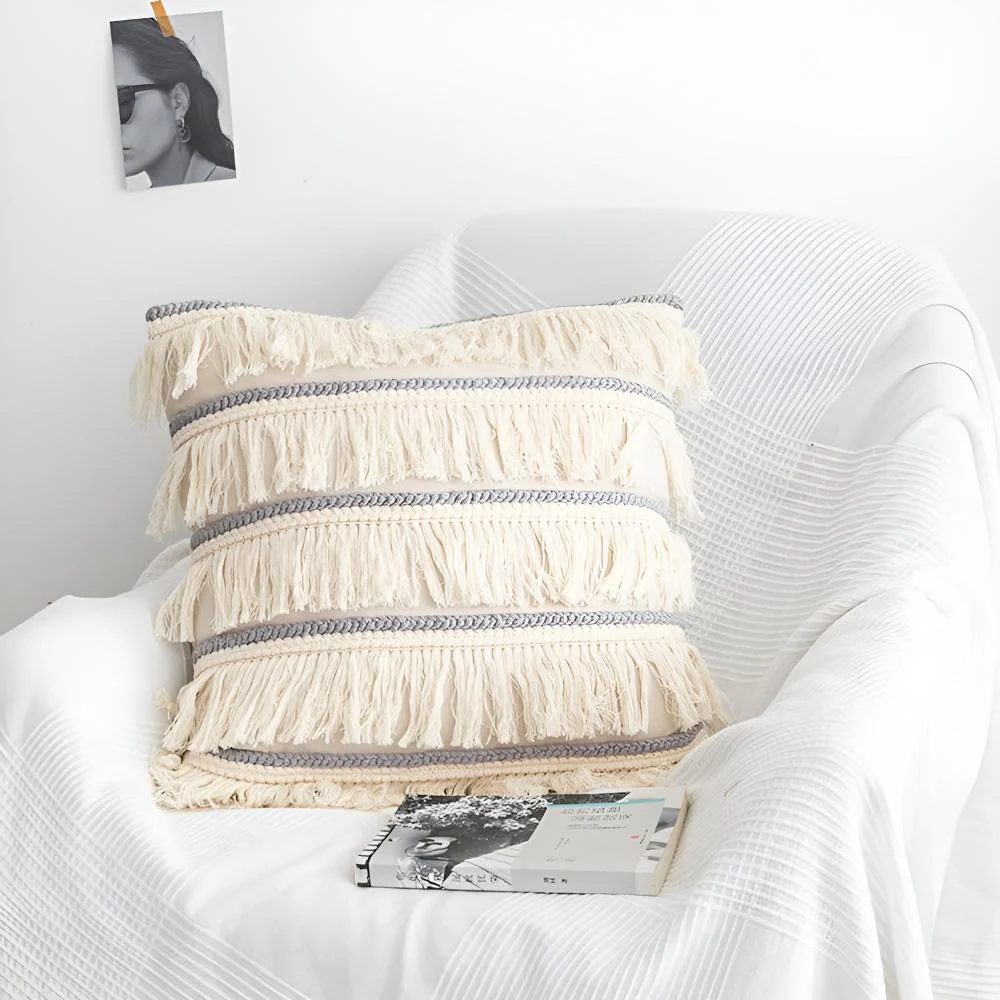 Bohemian Fringe Tassel Cushion Covers - Image 6