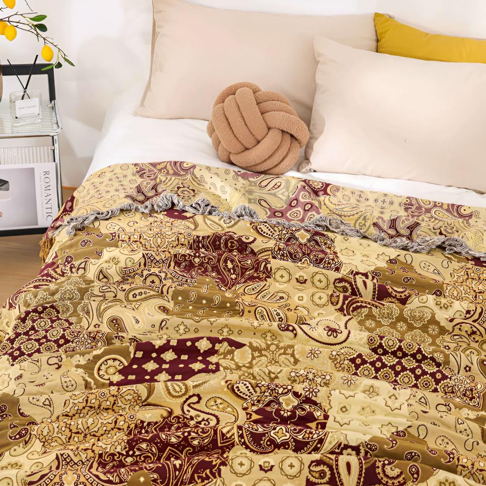 Bohemian Paisley Bliss Blanket - Image 2