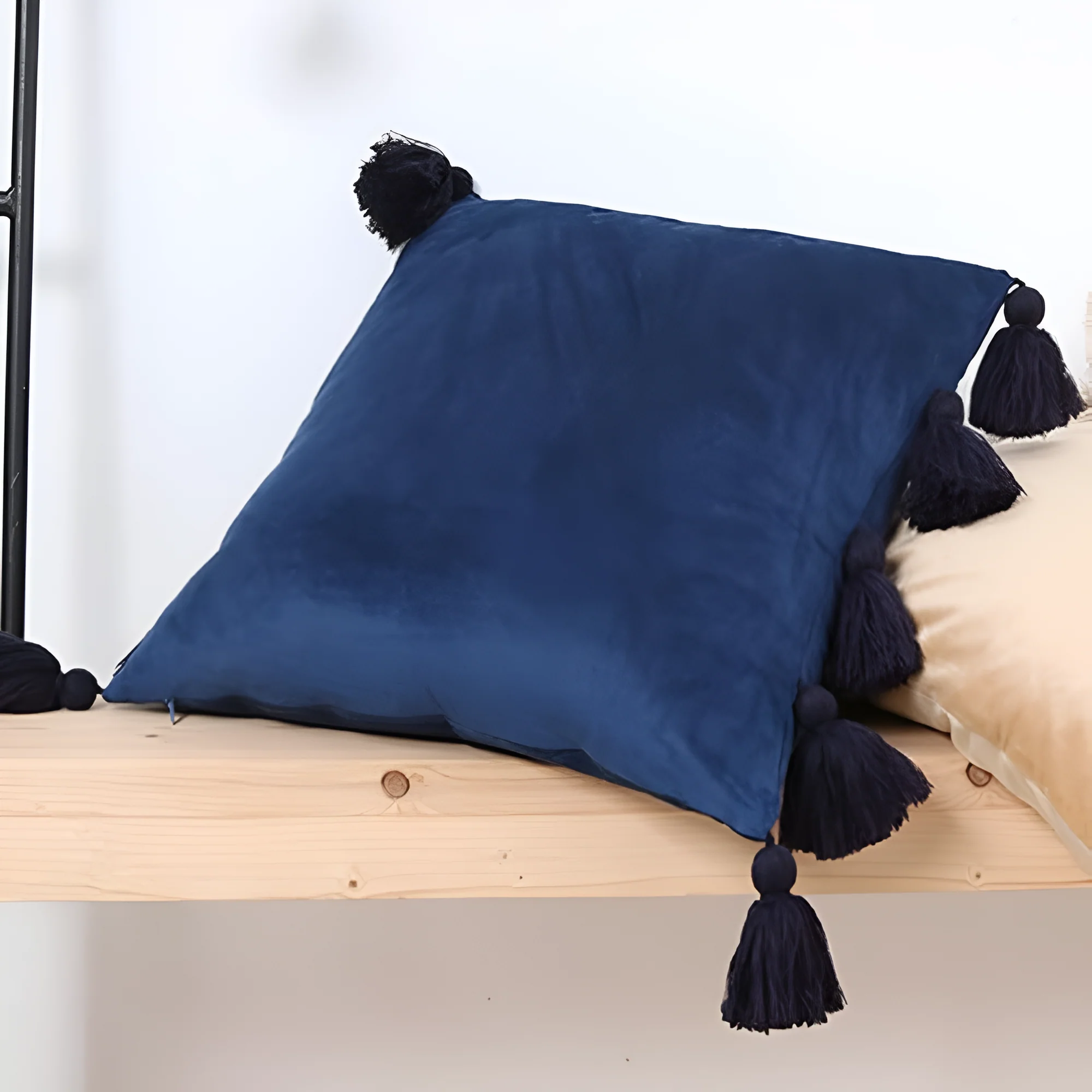 Bohemian Pompom Cushion Cover - Image 7