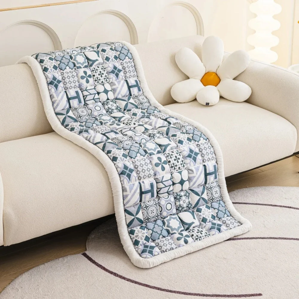 Bohemian Printed Quilted Sofa Cover - Image 14