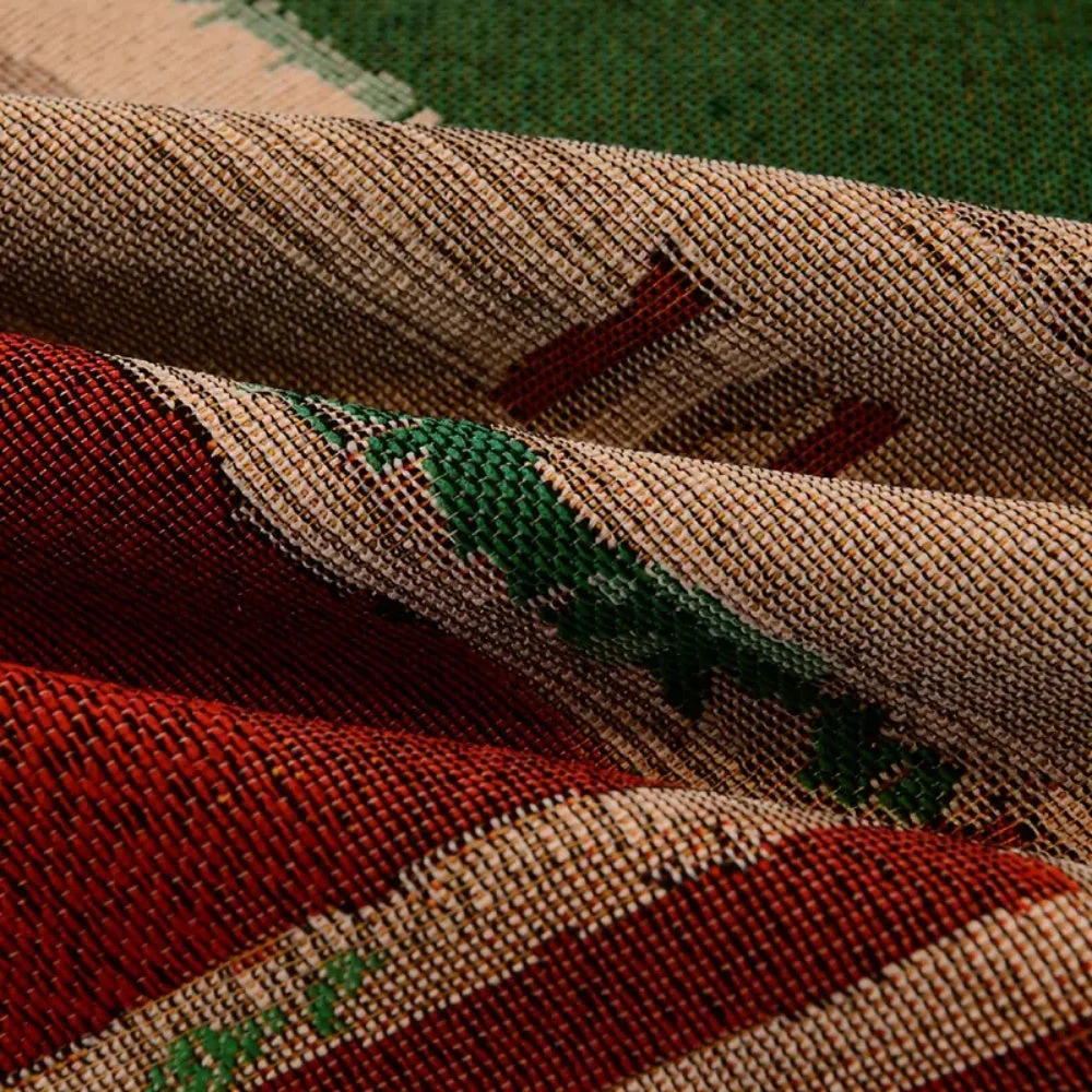 Bohemian Rustic Geometric Sofa Cover - Image 6