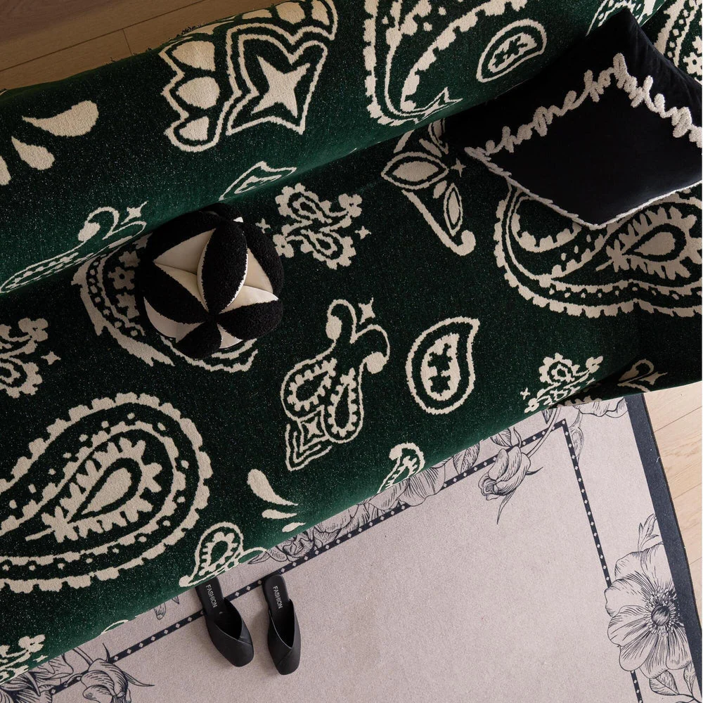 Boho Bloom Soft Sofa Cover - Image 4