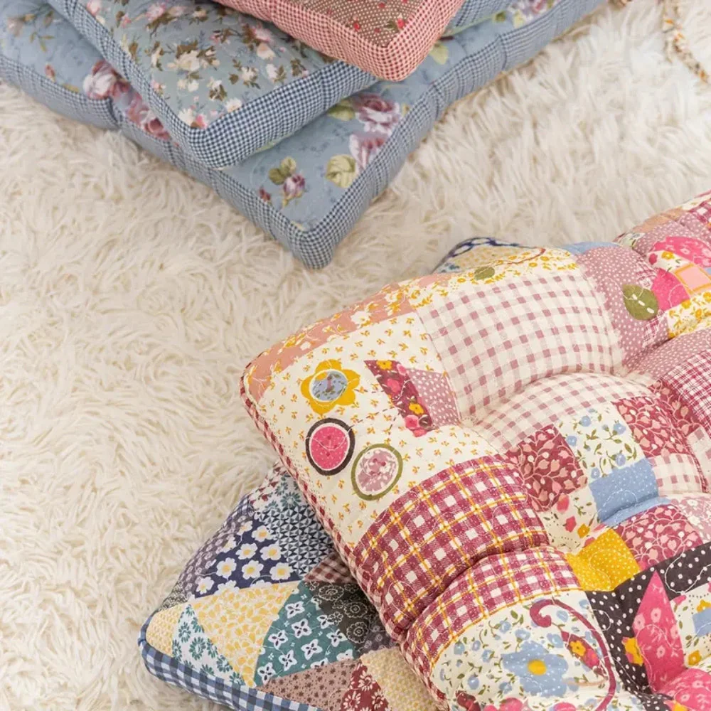 Boho Floral Thick Seat Cushions - Image 5