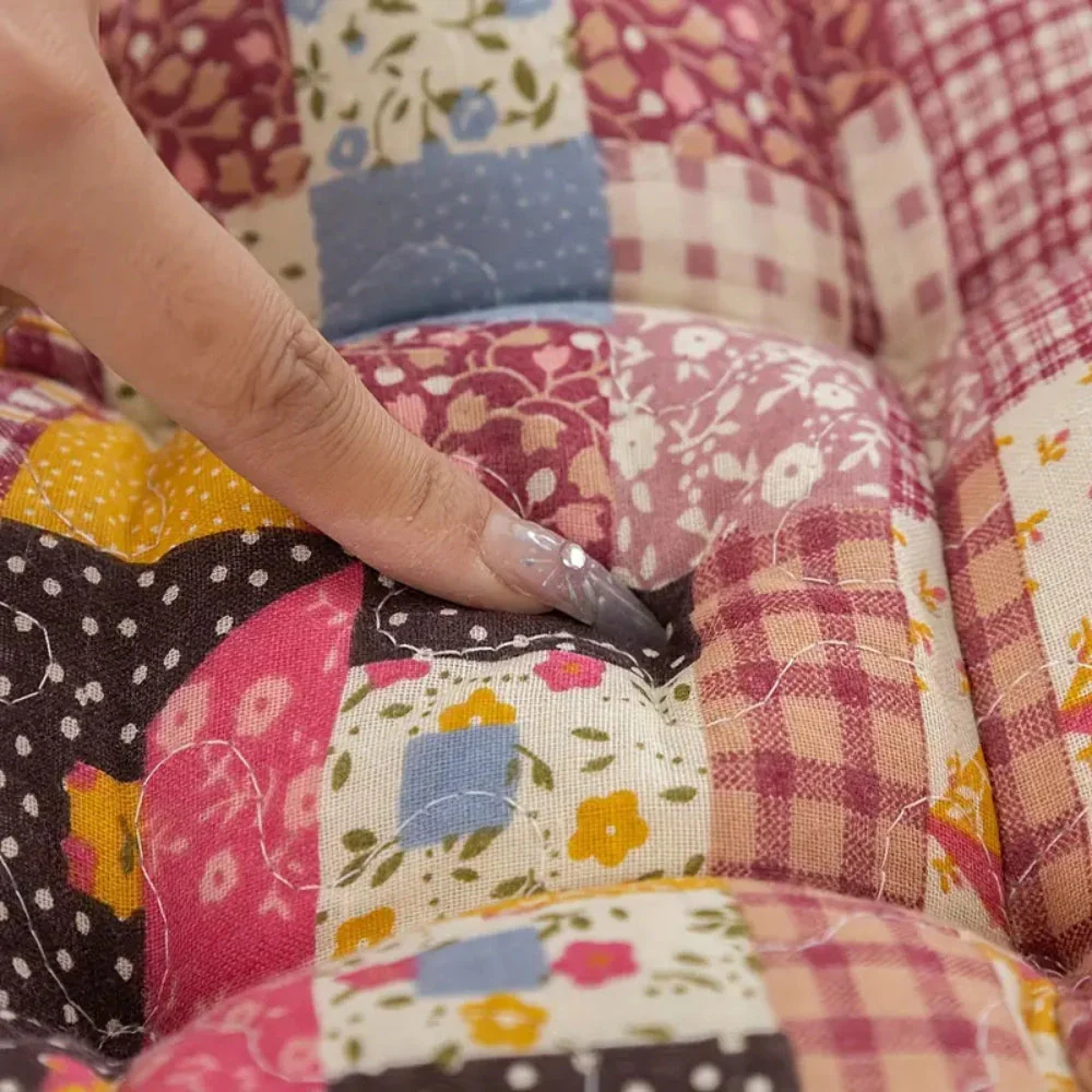 Boho Floral Thick Seat Cushions - Image 6
