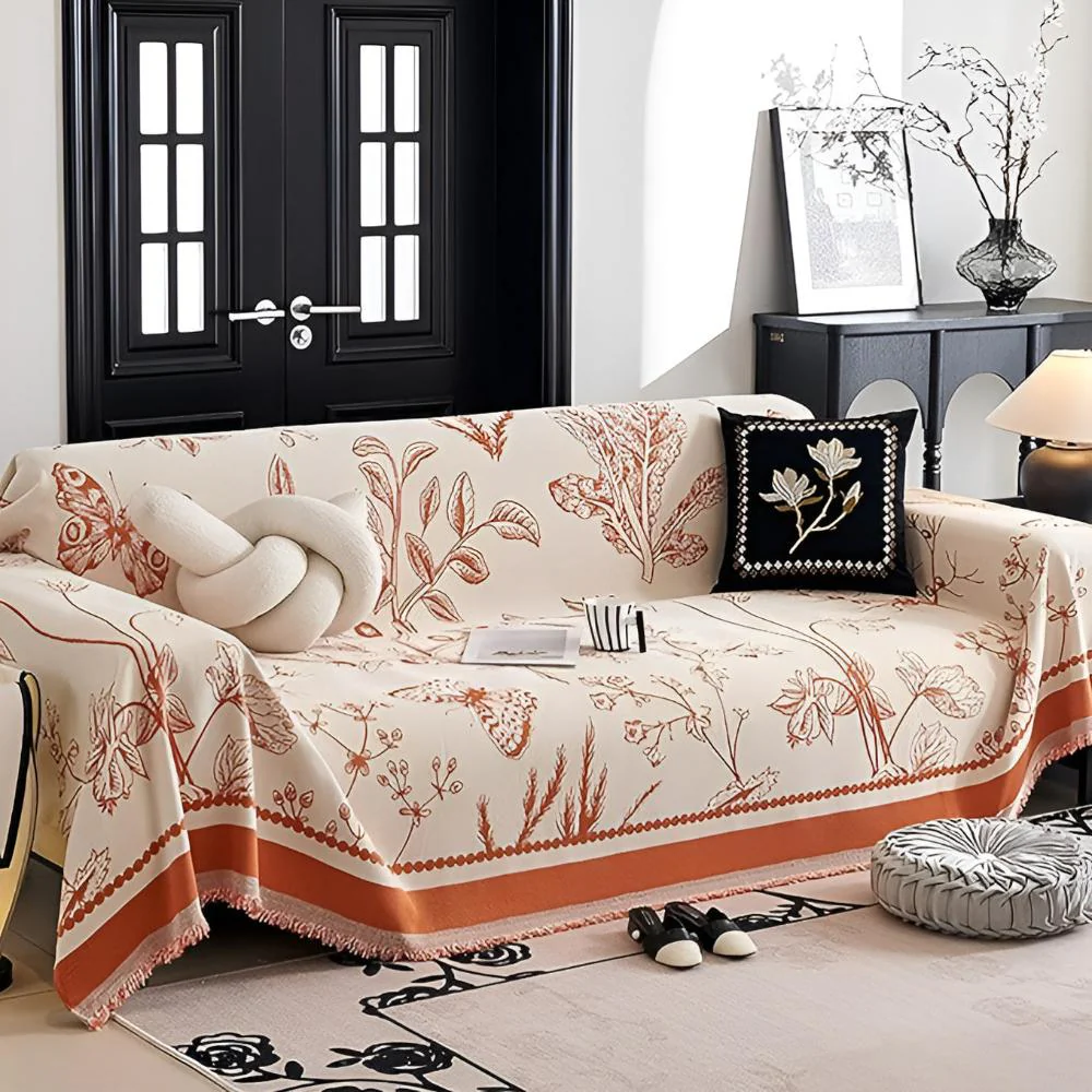 Botanical Elegance Sofa Cover - Image 6