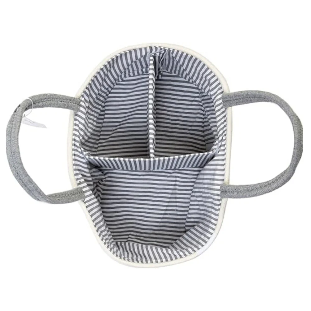 Braided Grey Baby Essentials Organizer - Image 8