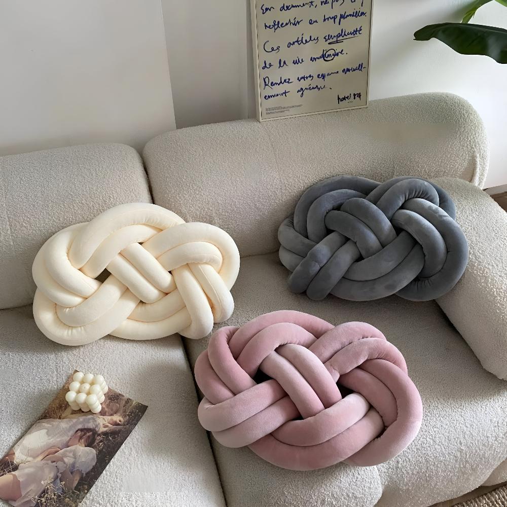 Braided Plush Cushion - Image 2