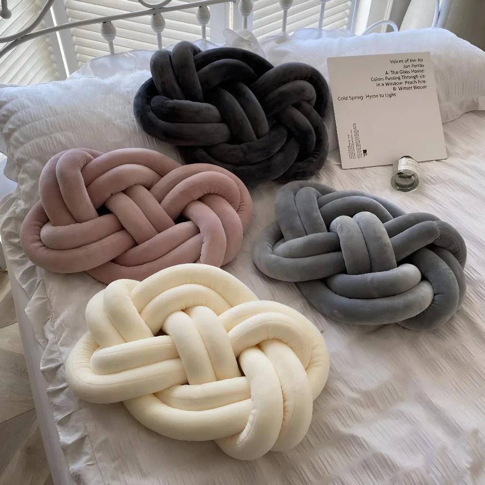 Braided Plush Cushion - Image 4