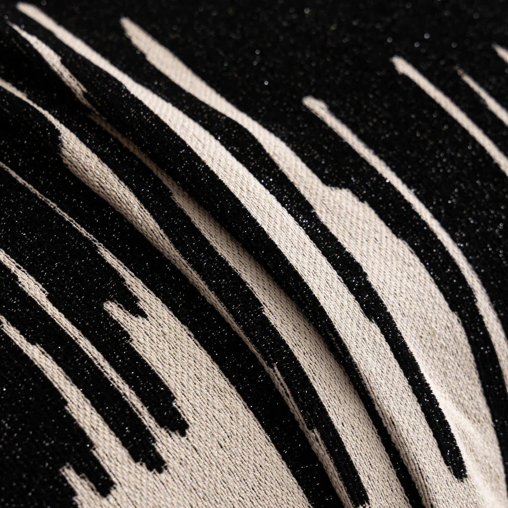 Brushstroke Vertical Pattern Chenille Sofa Cover - Image 12