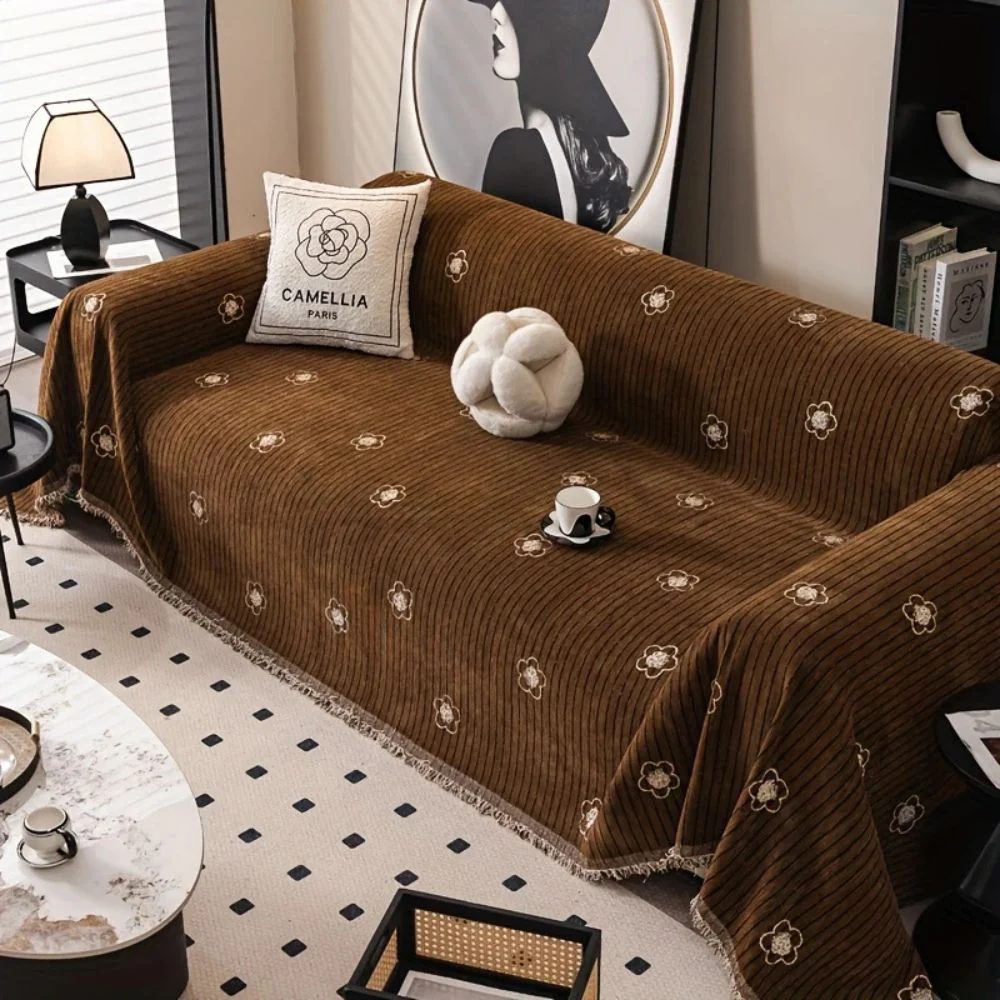 Camellia Bloom Sofa Cover - Image 4