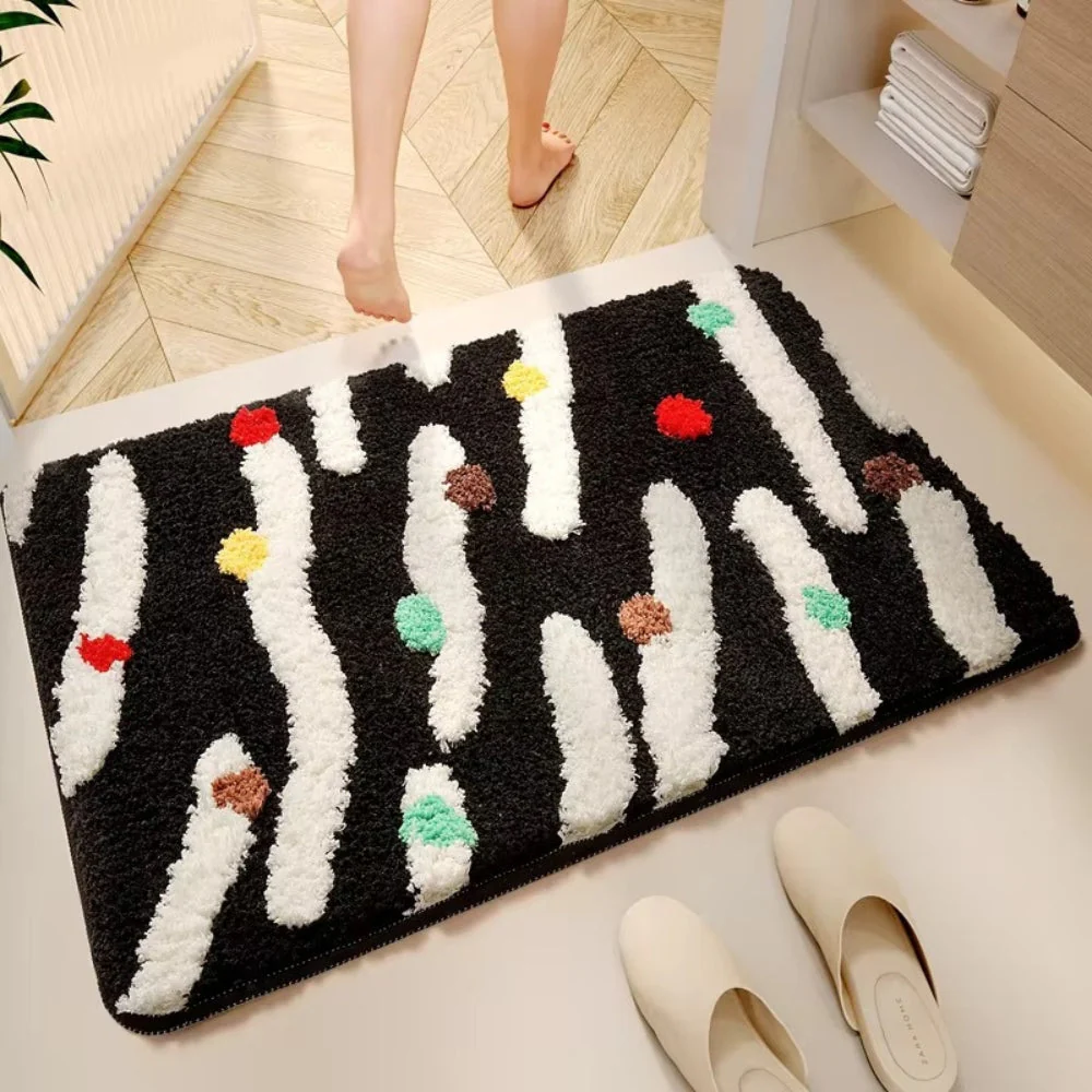 Candy Color Clash Bath Mat - Image 3